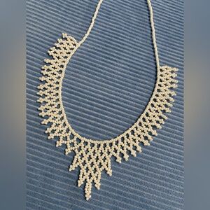 🤍Dainty, beaded necklace